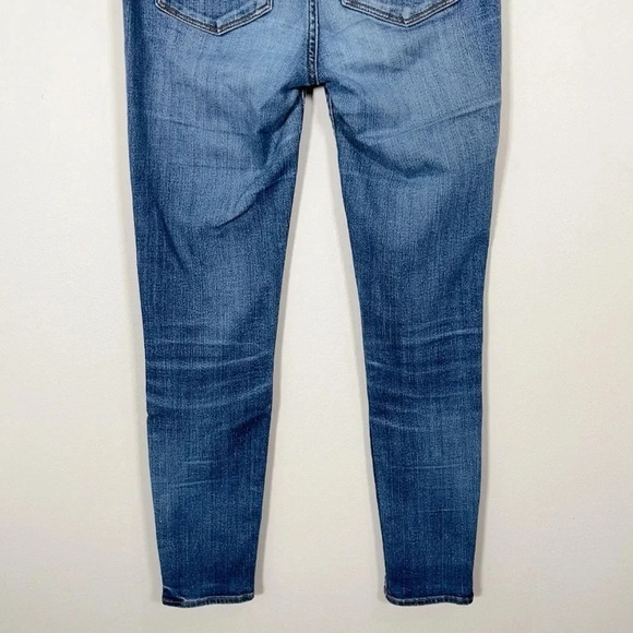 J.Crew 9" High-rise Toothpick Jeans In Medium Wash - Picture 12 of 13
